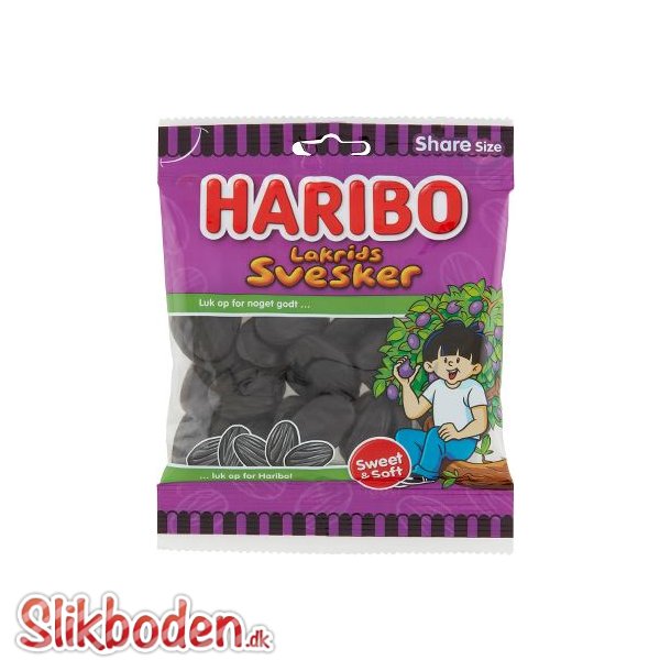 Haribo Lakrids Svesker 1 x 120 g