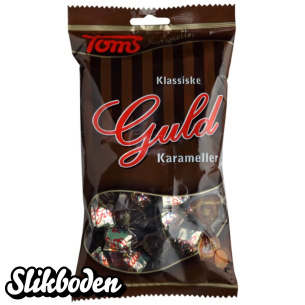 Toms guld karameller i pose 1 x 100 g