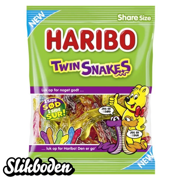 Haribo Twin Snakes 18 x 120 g