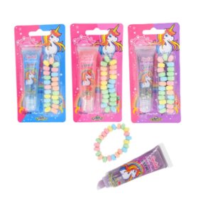 Unicorn Lipgloss & Bracelet Set 18 x 31 g