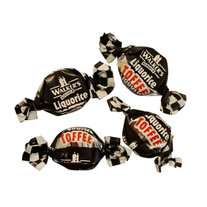 Walkers Lakridskarameller - 2,5 kg 275 stk.
