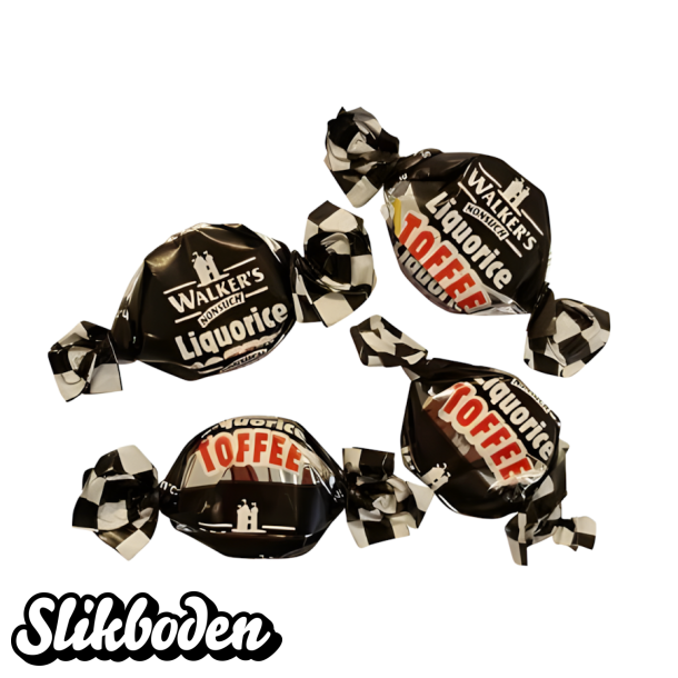 Walkers Lakridskarameller - 2,5 kg 275 stk.